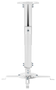 Aisens Soporte de Techo para Proyector CP04TSRE-133 Blanco, Giratorio e Inclinable