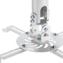 Aisens Soporte de Techo para Proyector CP04TSRE-133 Blanco, Giratorio e Inclinable