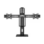 Aisens Soporte de Mesa Pro para 2 Monitores 17-27 Pulgadas, Negro