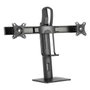 Aisens Soporte de Mesa Pro para 2 Monitores 17-27 Pulgadas, Negro
