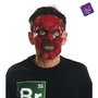 My Other Me Máscara de Diablo 1/2 Latex Unitalla Adulto