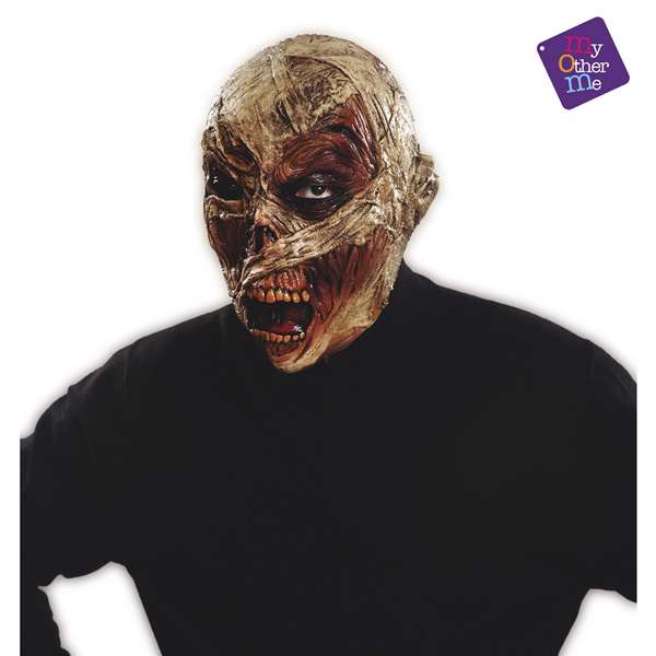 My Other Me Máscara de Momia Latex Talla Única Adulto