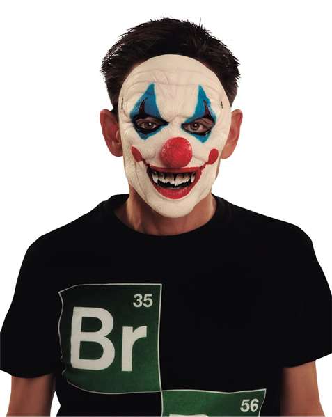 My Other Me Máscara Payaso 1/2 Latex Unitalla Adulto