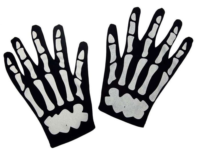 My Other Me Guantes de Esqueleto para Adultos Talla Única Multicolor