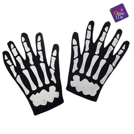 My Other Me Guantes de Esqueleto para Adultos Talla Única Multicolor
