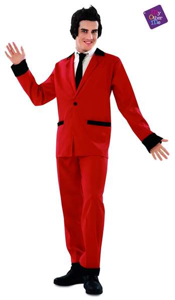 My Other Me Disfraz Rockabilly Rojo para Hombre Talla M-L My Other Me Disfraz Rockabilly Rojo para Hombre Talla M-L
