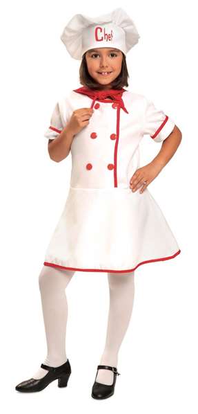 My Other Me Disfraz infantil Lady Chef Talla 7-9 años My Other Me Disfraz infantil Lady Chef Talla 7-9 años