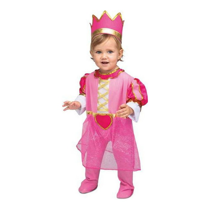 My Other Me Disfraz Princesa Rosa Bebé Talla 0-6 M