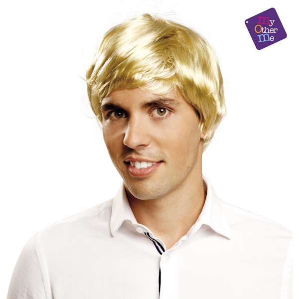 My Other Me Peluca Años 60 Rubia Multicolor 80 g