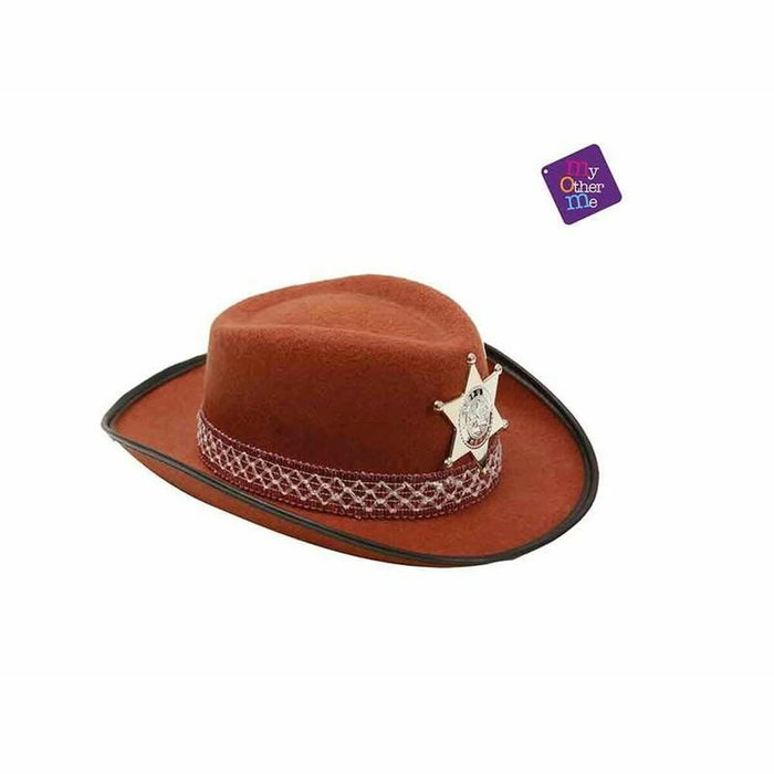 My Other Me Sombrero De Vaquero Marrón 53 cm My Other Me Sombrero De Vaquero Marrón 53 cm