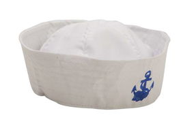 My Other Me Sombrero de Marinero 58 cm Blanco Talla S