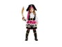 My Other Me Disfraz Pequeña Pirata Talla 3-4 Años Contenido: Sombrero, Chorrera, Chaleco, Falda, Cinturón y Polainas