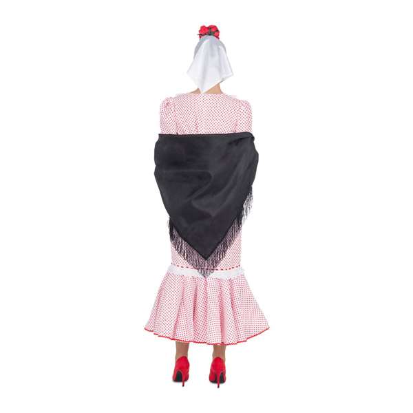 My Other Me Disfraz Madrileña Blanco Mujer Talla S