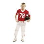 My Other Me Disfraz Jugador Rugby Rojo Talla 5-6 años