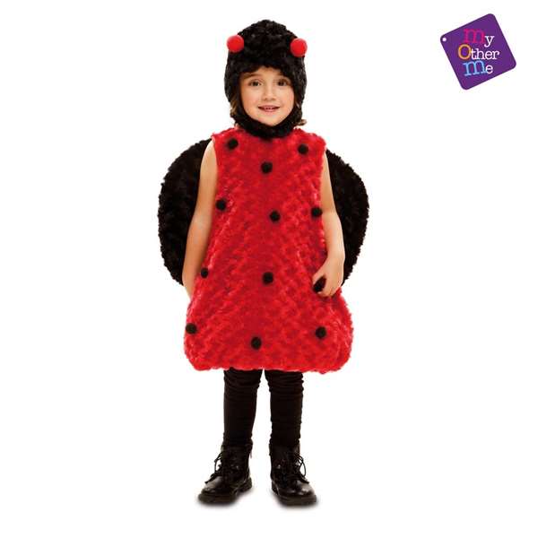 My Other Me Disfraz Mariquita Peluche Talla 12-24 Meses
