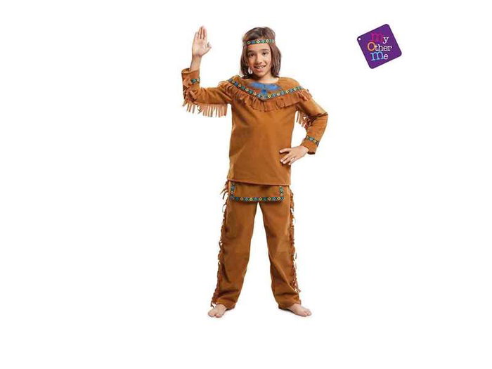 My Other Me Disfraz Indian Boy Talla 7-9 años Incluye Cinta Cabeza Camisa Pantalón My Other Me Disfraz Indian Boy Talla 7-9 años Incluye Cinta Cabeza Camisa Pantalón