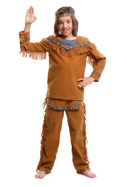 My Other Me Disfraz Indian Boy Talla 7-9 años Incluye Cinta Cabeza Camisa Pantalón My Other Me Disfraz Indian Boy Talla 7-9 años Incluye Cinta Cabeza Camisa Pantalón