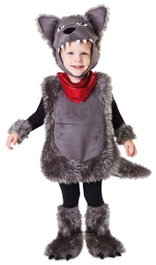 My Other Me Disfraz Pequeño Lobo Talla 3-4 años
