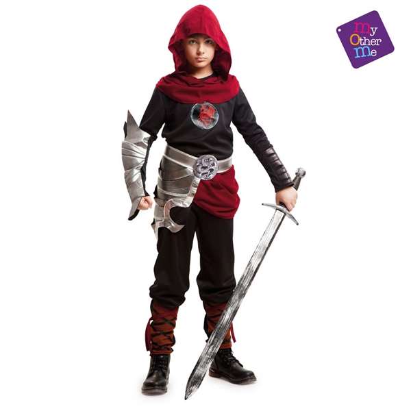 My Other Me Disfraz Kane XS (Camiseta, Pantalones Con Cubre Botas, Cinturón Y Capucha) inevitable para niños