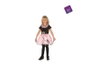 My Other Me Señorita Pink Vestido y cinturón Talla 1-2 Años Niña