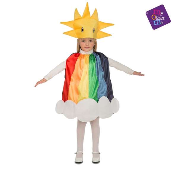 My Other Me Disfraz Arco Iris Talla 12-24 M