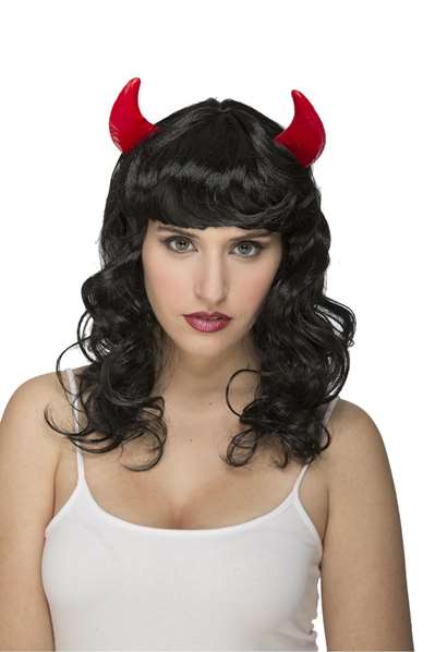 My Other Me Peluca Demonia Talla Única Adulto Poliéster My Other Me Peluca Demonia Talla Única Adulto Poliéster