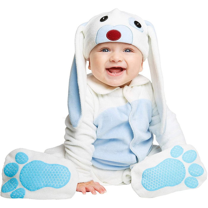My Other Me Disfraz bebé Pequeño Conejito Azul Talla 7-12 Meses