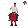 My Other Me Disfraz Ride-On Toro Rojo Talla One Size Adult para Carnaval y Fiestas Temáticas