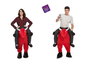 My Other Me Disfraz Ride-On Toro Rojo Talla One Size Adult para Carnaval y Fiestas Temáticas