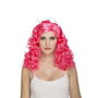 My Other Me Peluca Rizada Rosa de Gatita para Niñas a partir de 3 años
