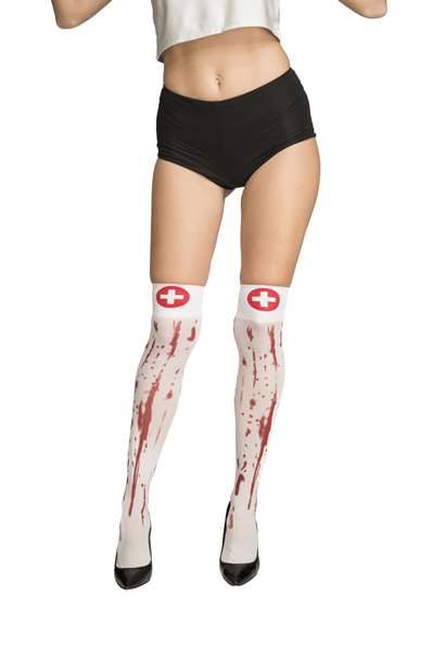 My Other Me Medias Enfermera Sangrienta Multicolor Adulto
