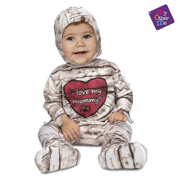My Other Me Disfraz Bebé Baby Mummy Talla 12-24 Meses