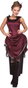 My Other Me Disfraz Chica Saloon Rosa Talla M-L