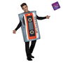 My Other Me Disfraz Adulto Cassette Talla M-L Gris
