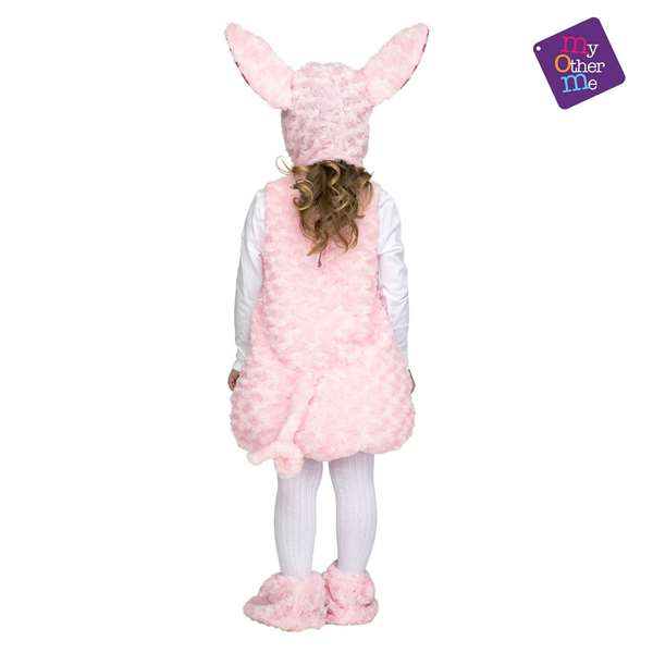 My Other Me Disfraz Bebé Cerdito Peluche Talla 12-24 Meses 100% Poliéster