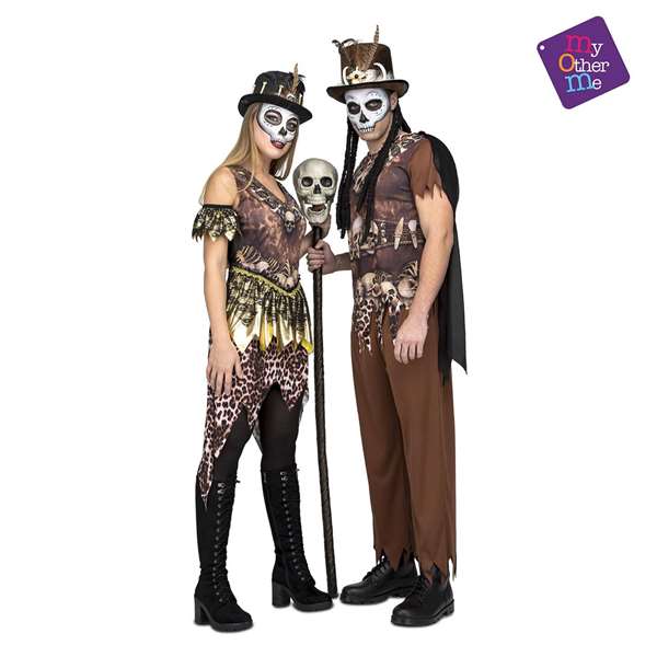 My Other Me Disfraz Voodoo Cannibal Talla M-L (Vestido y Brazaletes)