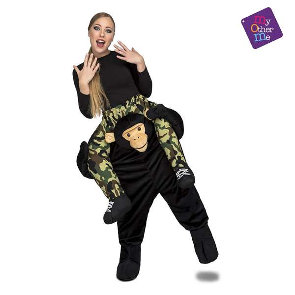 Disfraz adulto mono a hombros talla unica
