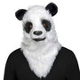 My Other Me Máscara de Oso Panda con Mandíbula Móvil Talla Única Adulto Multicolor