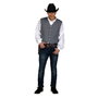 My Other Me Disfraz Chaleco Gris Vaquero M