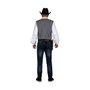 My Other Me Disfraz Chaleco Gris Vaquero M