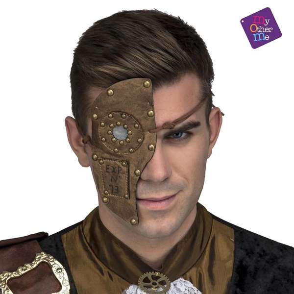 My Other Me Máscara Steampunk, Talla Adulto, Multicolor My Other Me Máscara Steampunk, Talla Adulto, Multicolor