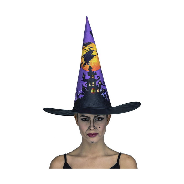 My Other Me Sombrero Bruja Multicolor 58 cm My Other Me Sombrero Bruja Multicolor 58 cm
