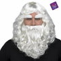 My Other Me Peluca Papá Noel con Barba y Cejas Blanco
