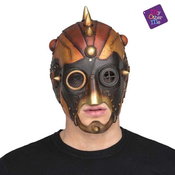My Other Me Steampunk Latex Mask Talla S Multicolor My Other Me Steampunk Latex Mask Talla S Multicolor