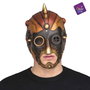 My Other Me Steampunk Latex Mask Talla S Multicolor