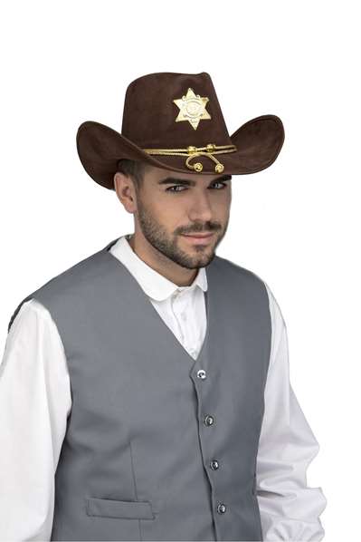 My Other Me Sombrero Sheriff Talla 59 cm Multicolor My Other Me Sombrero Sheriff Talla 59 cm Multicolor