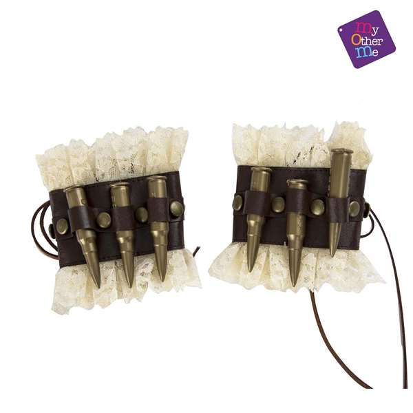 My Other Me Muñequeras Steampunk Talla Única Multicolor