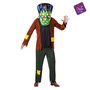 My Other Me Disfraz Frankenstein Cabezudo para Hombre Talla M (Mono y Capucha 3D)