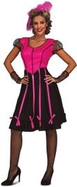 My Other Me Disfraz Señorita Saloon Rosa Ml (Tocado, Vestido Y Mitones) inevitablemente elegante