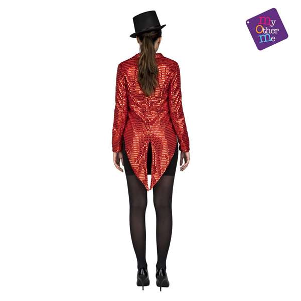 My Other Me Disfraz Chaqué Show Woman Rojo Talla M-L My Other Me Disfraz Chaqué Show Woman Rojo Talla M-L